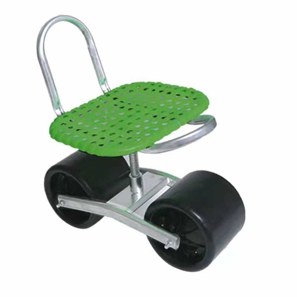 Convenient easy rotated agricultural work seat Garden Shed farm Movable tool stool with wheels