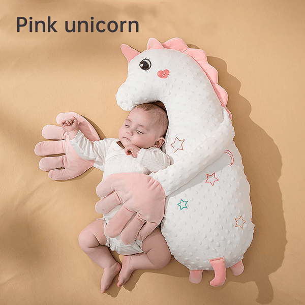 Babycare Soothing Sleep Aid: Anti-Moros Reflex Pillow and Patting Toy