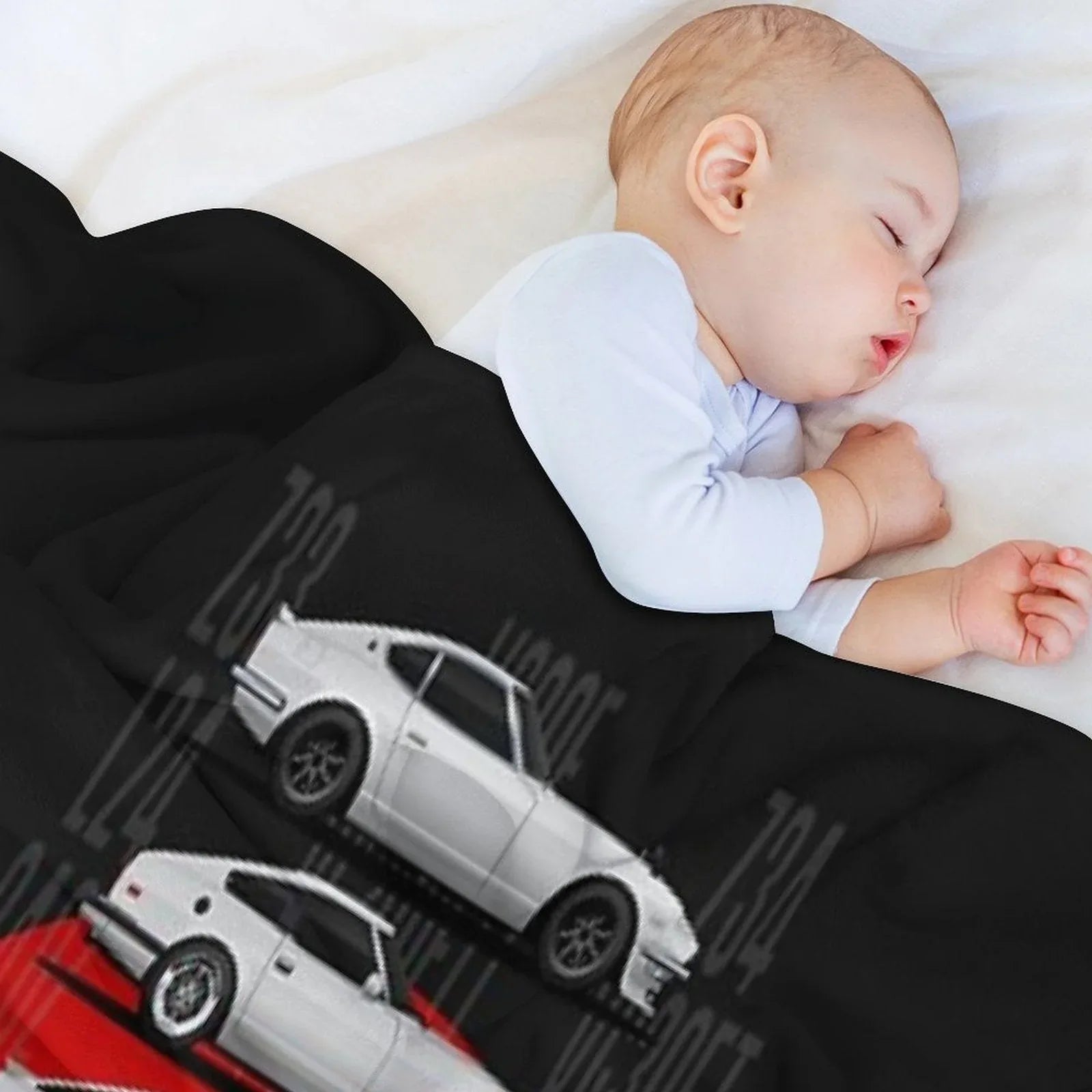 Z Generations (White) Throw Blanket