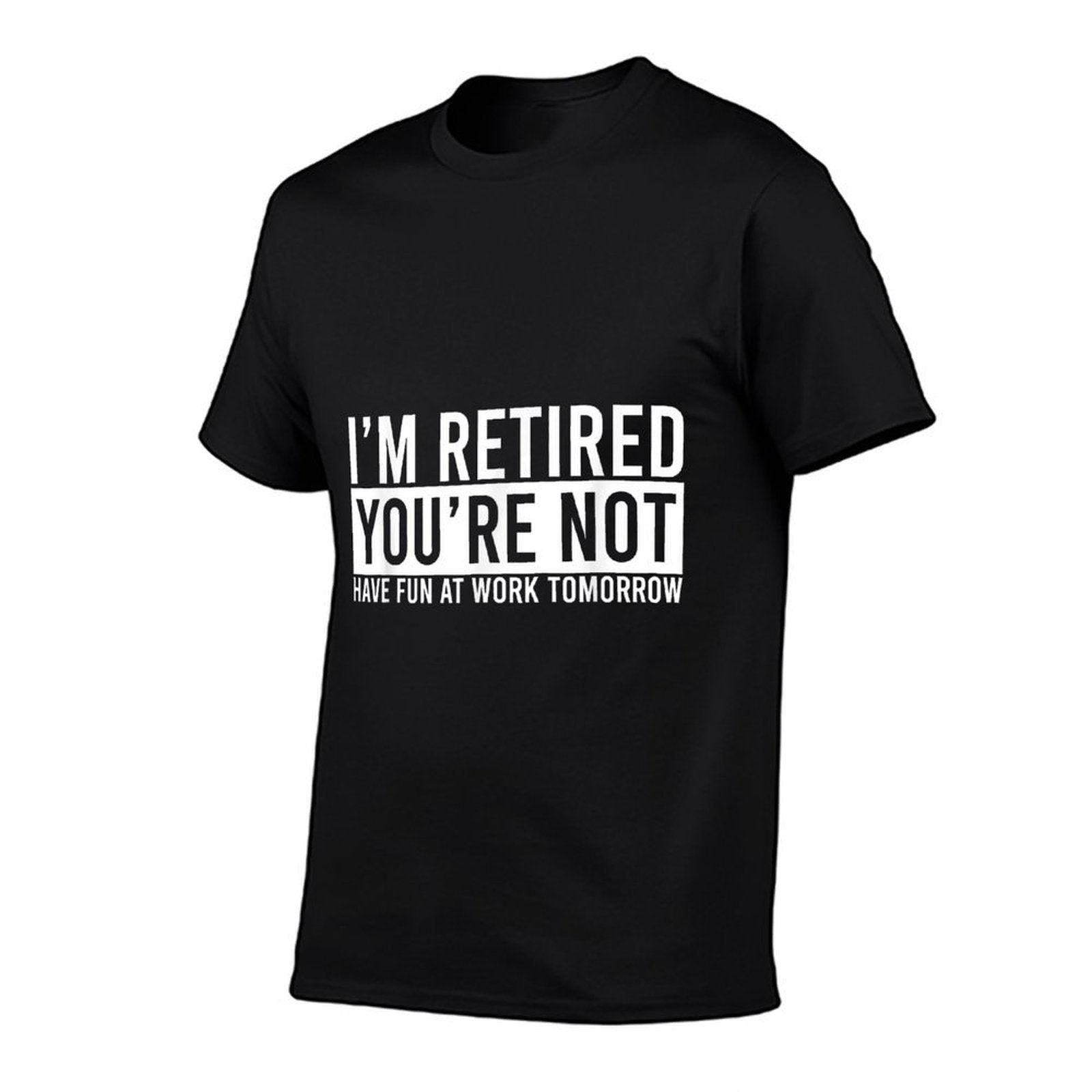 Humorous Retirement Gift For Men And Women Funny Retirement T-Shirt