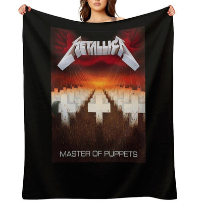 Master Of Puppets (Hq) Classic Throw Blanket