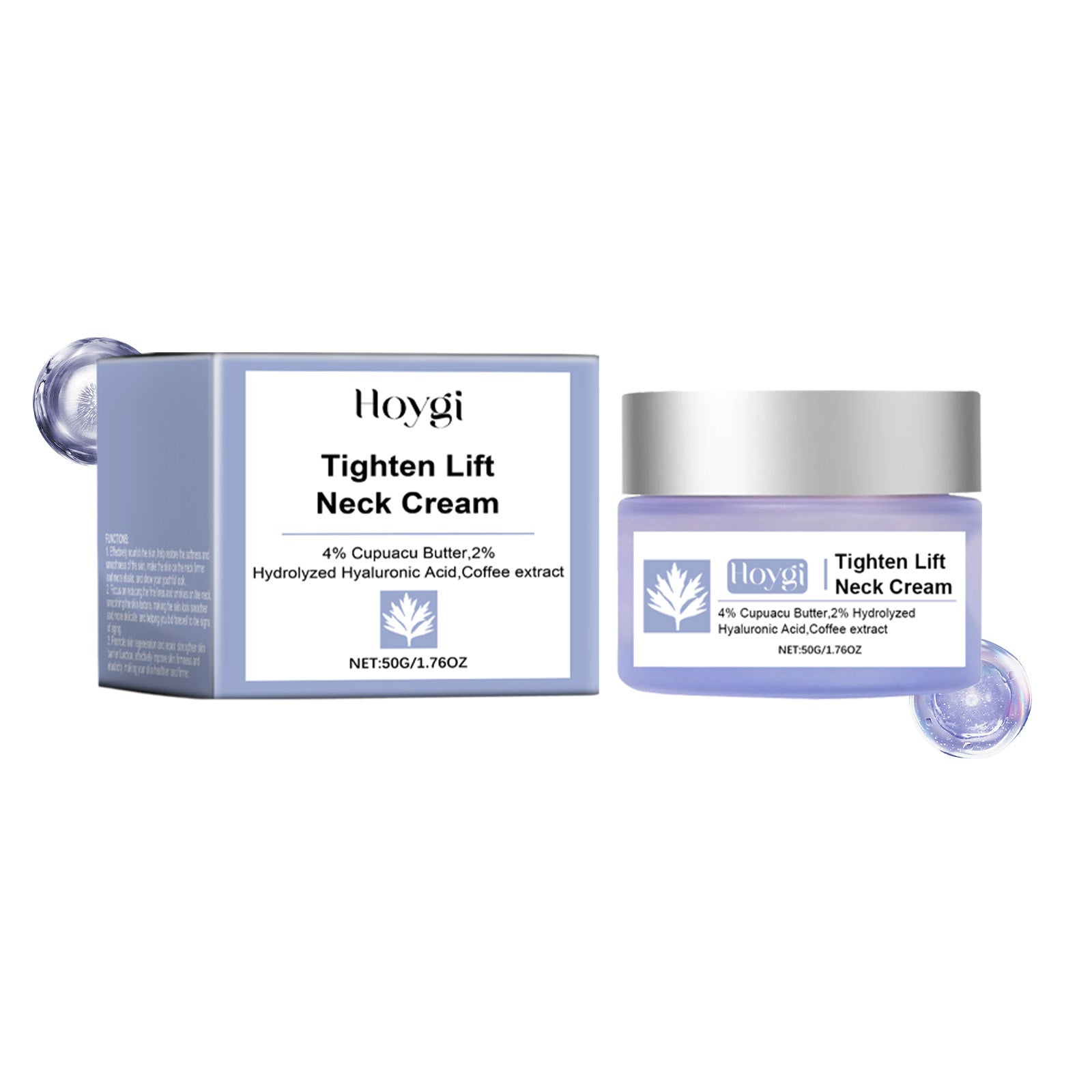 Neck Care Cream Moisturizes And Hydrates Neck Body Skin With Refreshing Skin Care And Beauty Neck Cream