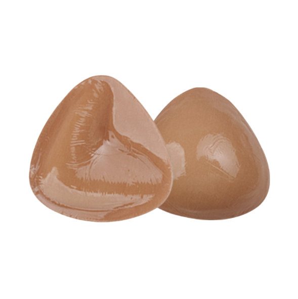 Triangle V-shaped thickened sponge chest patch small chest display large female double-sided self-adhesive chest pad