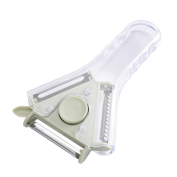 3-in-1 Practical Peeler Grater Three Blade Standard Serrated Fall Prevention Wear-resisting Kitchen Tool