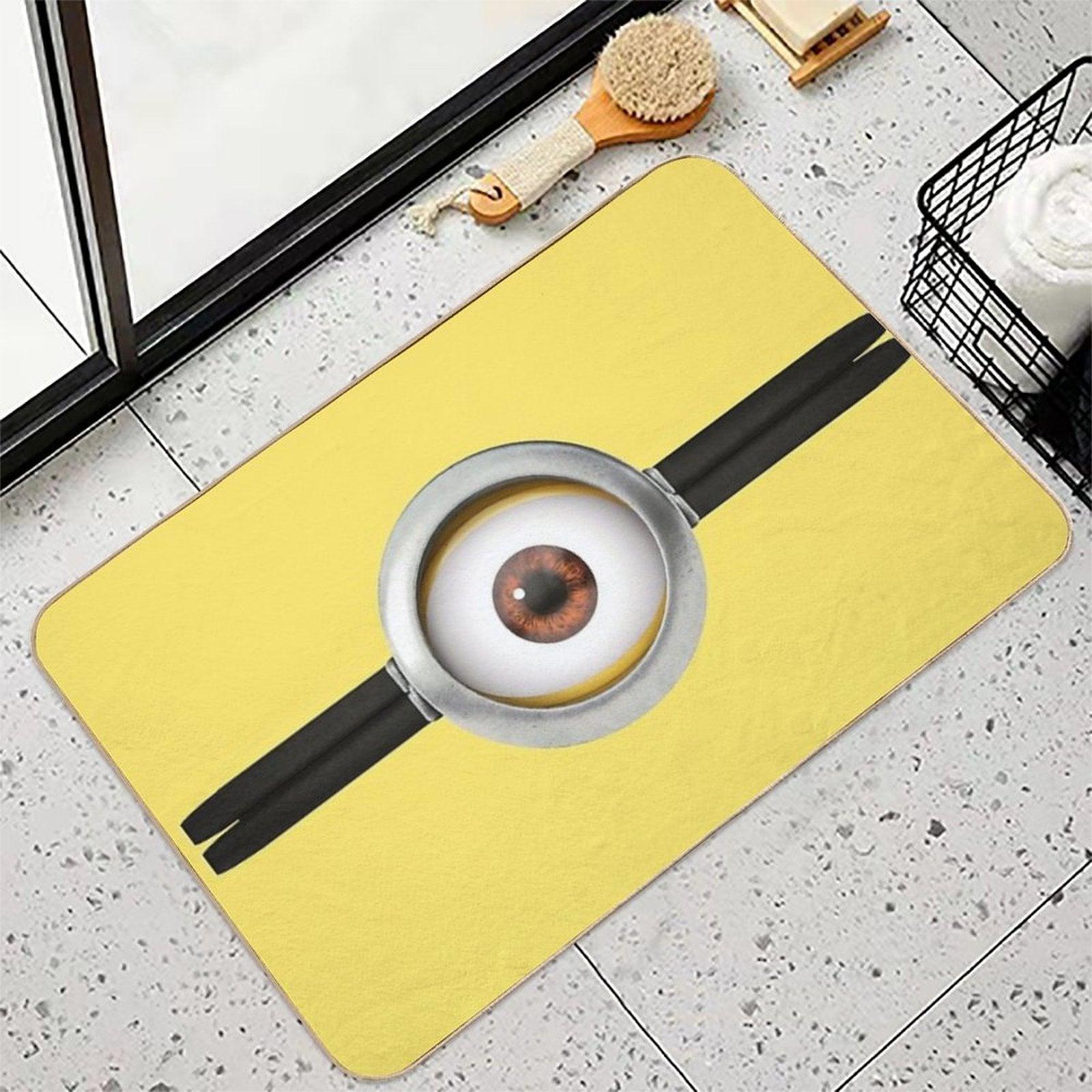 Minion Style Eye Bath Mat