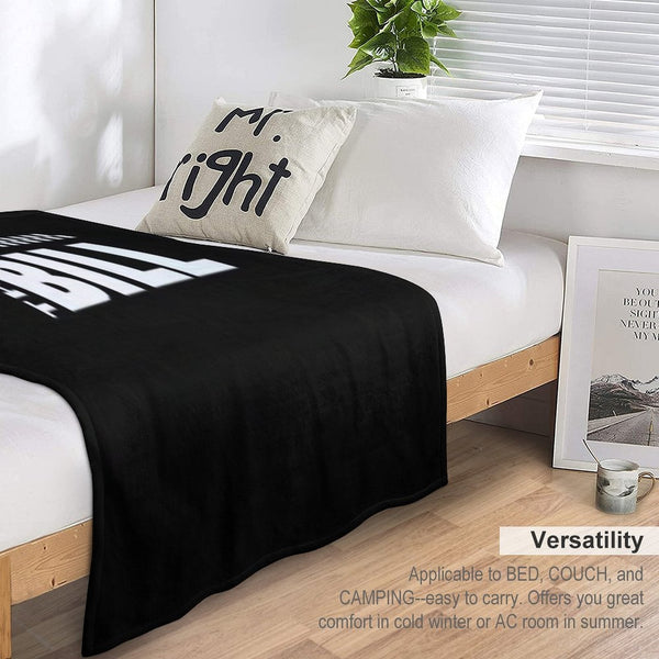 The Bill Logo Travel-friendly Throw Blanket