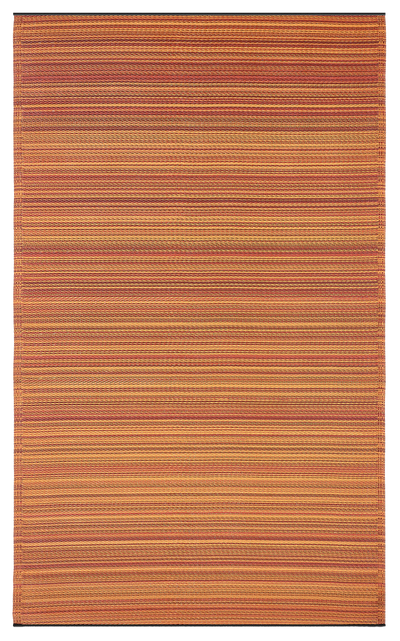 Cancun - Terracotta Outdoor Rug for Patio