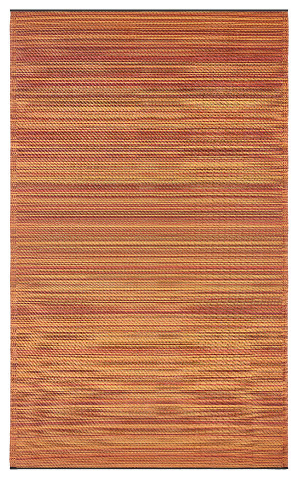 Cancun - Terracotta Outdoor Rug for Patio