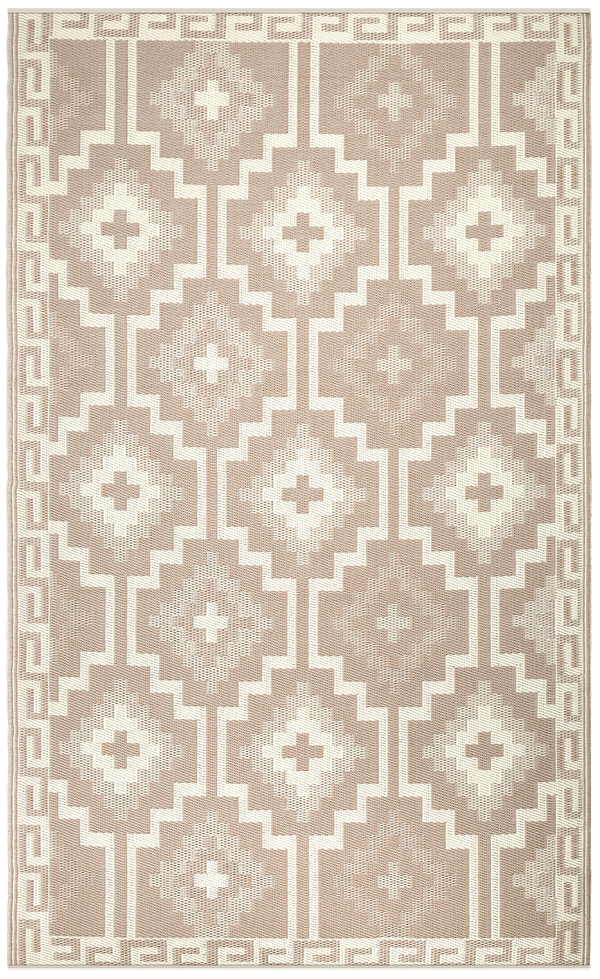 Lhasa - Mocha Outdoor Rug for Patio