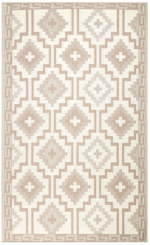 Lhasa - Mocha Outdoor Rug for Patio