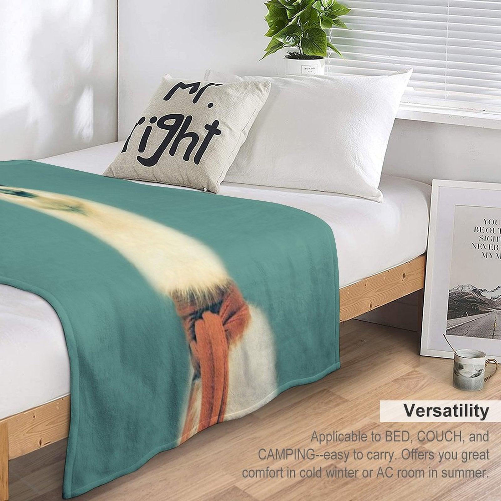 Llama Throw Blanket