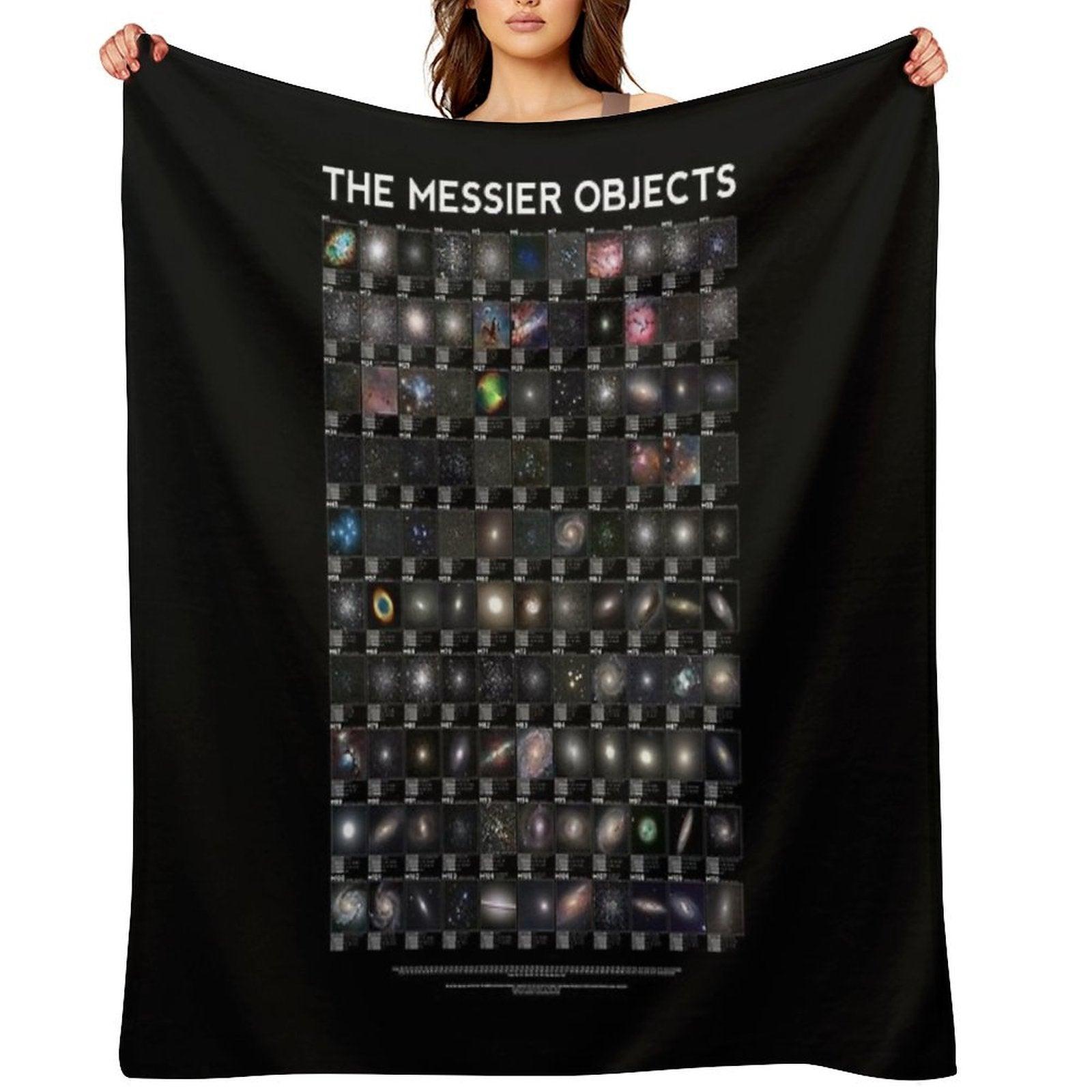 The Messier Objects Throw Blanket
