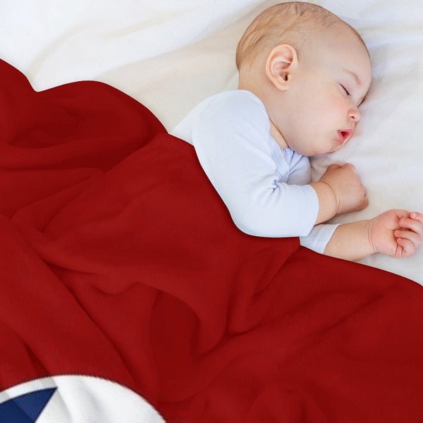 Dassault Rafale Plush Throw Blanket