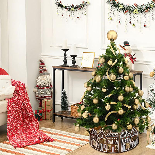 LED Gingerbread Christmas Tree Collar