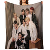 Ateez Anniversary Throw Blanket