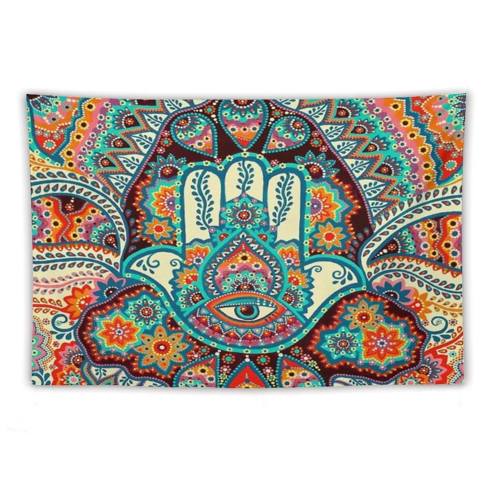 Hamsa Hand Tapestry