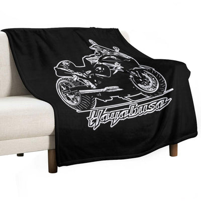 Suzuki Hayabusa Multi-functional Throw Blanket