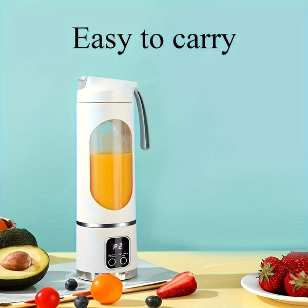 Portable USB-Rechargeable Blender & Juicer - Easy Clean, Perfect for Fruit & Vegetable Drinks, Milkshakes - 10.14oz to 16.91oz Capacity DSers Fulfillment