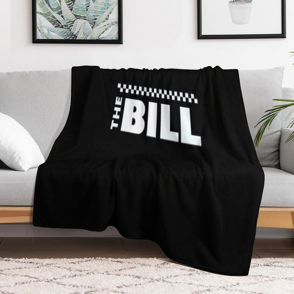 The Bill Logo Travel-friendly Throw Blanket