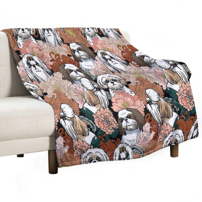 Because Shih Tzu Gift-ready Throw Blanket