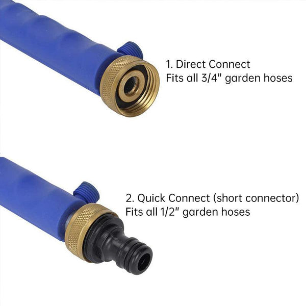 2 - in - 1 Manual High - Pressure Garden Washer Wand: Portable Hydro Power Extension