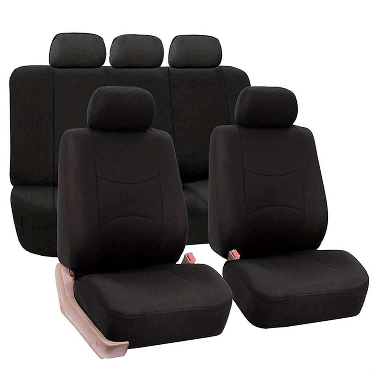 Polyester Universal Fit Car Seat Cover Full Set for 5 Seats Cars DSers Fulfillment