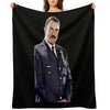 Frank Reagan Art Tv Police Series Show Versatility Throw Blanket