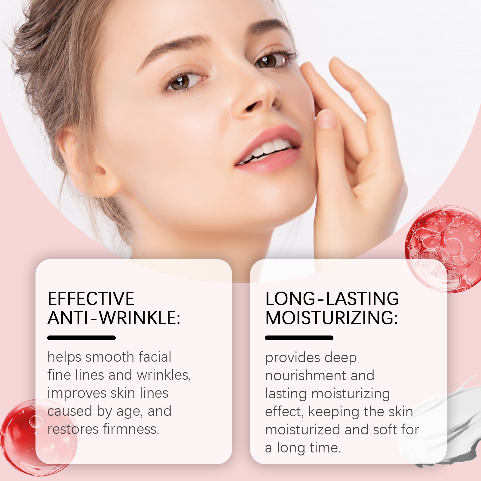 Moisturizing Face Essence Hydrates And Moisturizes To Improve Skin Facial Treatment To Reduce Fine Lines