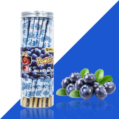 Cigarette roll paper fruit flavor horn tube 72 pack canned flavor paper