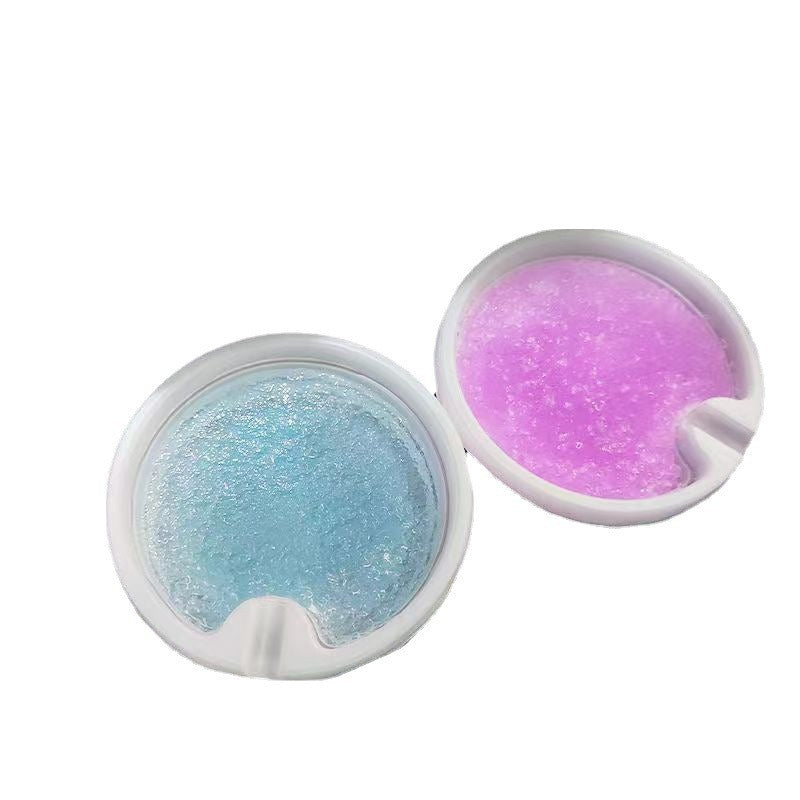 Disposable car ashtray anti fly ash and smoke sand purification agent outdoor cleaning ointment ashtray