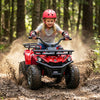 24V Electric Ride On Quad with LED Headlights-Red