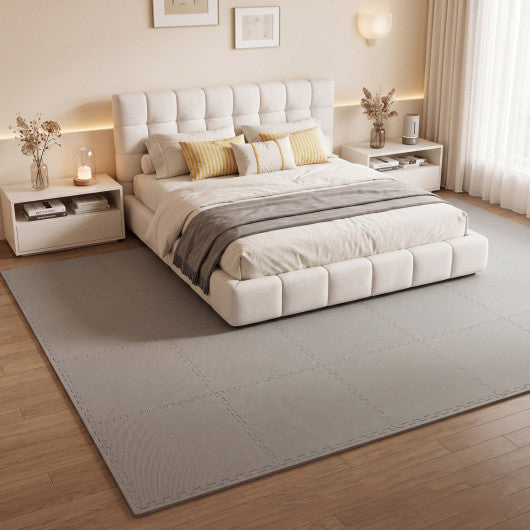 24 Pack Non-Slip Protective Interlocking EVA Foam Floor Tiles-Grey