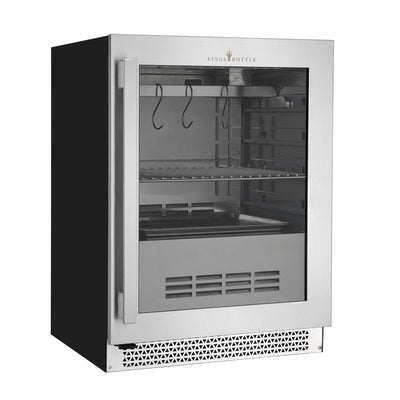 24″ Glass‑Door Meat Aging Fridge