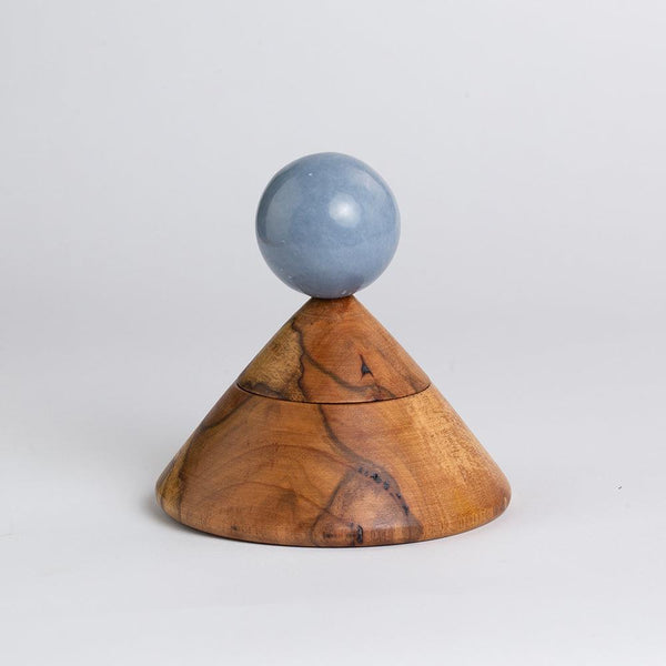 Cool Cone Jewel Box - Angelite