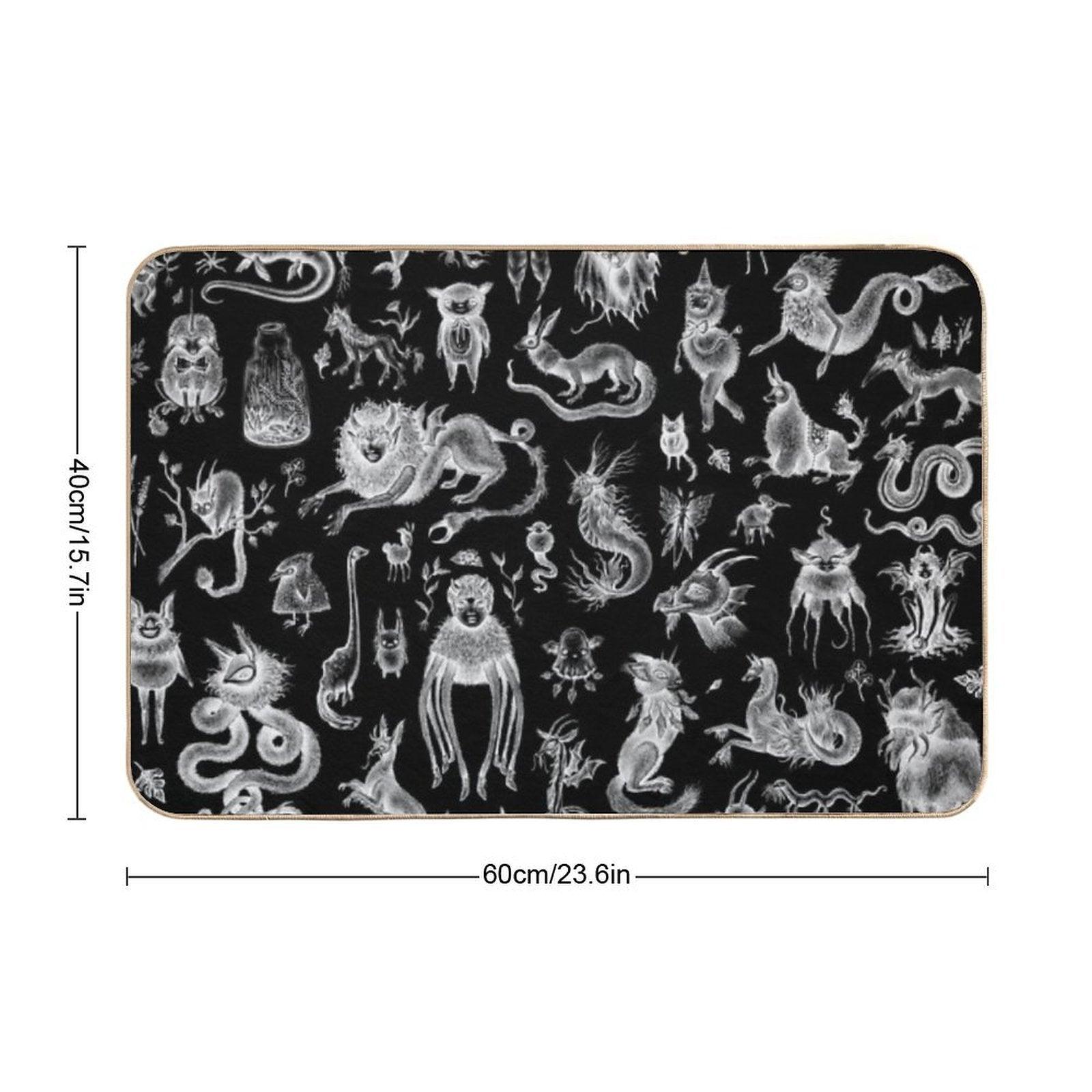 We Are Not Alone - Inverted Durable Bath Mat