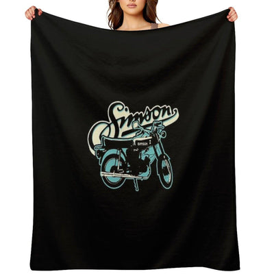 S51 Moped Drivers And GDR Fans. Throw Blanket
