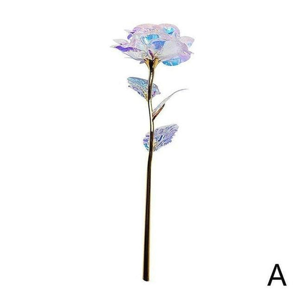 24k Aluminum Foil Lighting Rose Gift For Women Valentine's Day Mother's Day Birthday Thanksgiving Day Christmas Wedding Anniversary