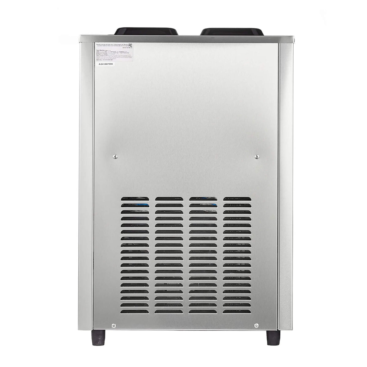 24L Commercial Double Cylinder Stainless Steel Slushy Machine With Touchscreen (SAK64125)