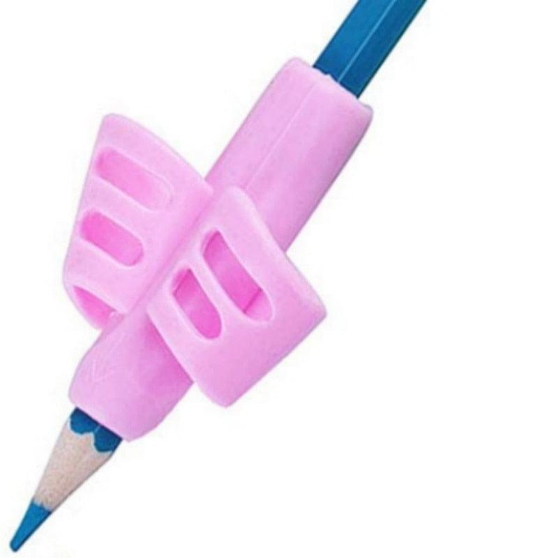 2/4Pcs Children Writing Pencil Pen Holder Student Learning Practice Silicone Pencil Grips for Kid Handwriting Posture Correction Children Pencil Holder Pen Writing Aid Grip Posture Correction Tool Writing Aid to Improve Handwriting for Kids