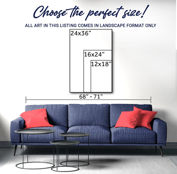 Orange Abstract Harmony Wall Art Tailored Canvases