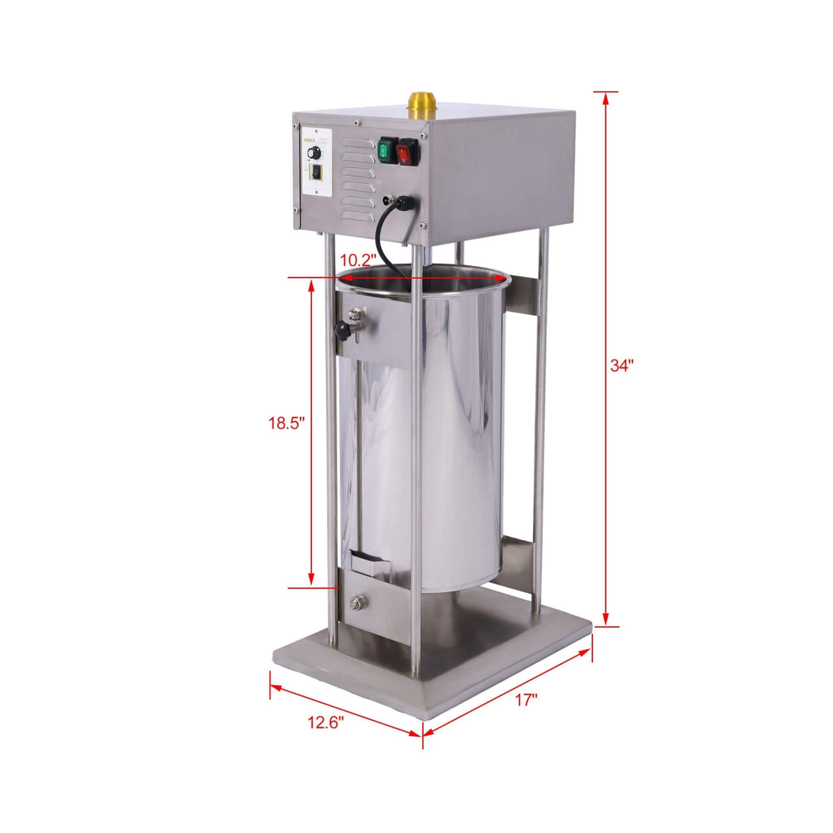 25L Commercial Electric Stainless Steel Sausage Maker Stuffer (SAK29537)