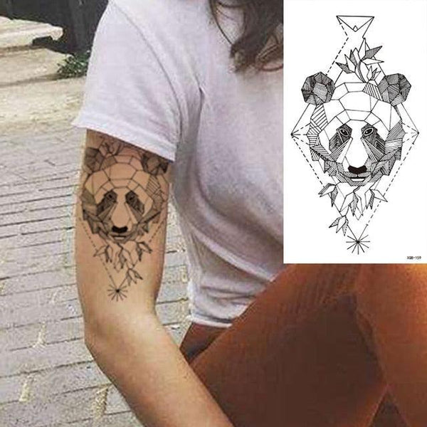 25 Sheets Flower Rose Luxury Tattoos Waterproof Temporary Sticker 3D Rose Flower Tattoos Body Art Arm Fake Tatoo For Womens