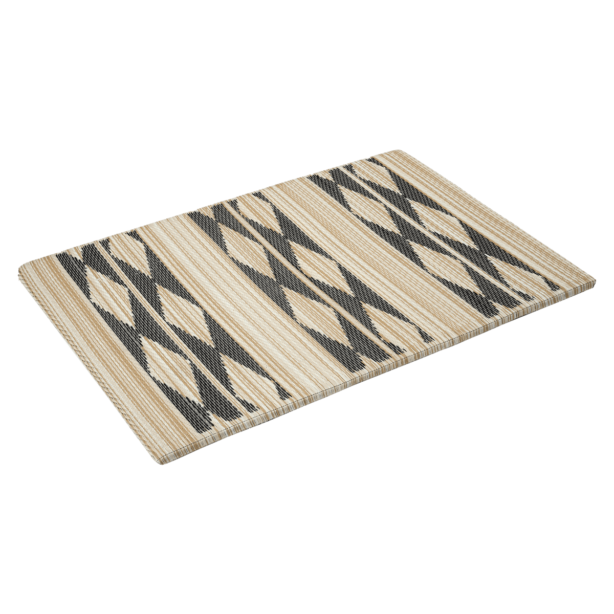 Cairo Natural & Black Outdoor Doormat – 24