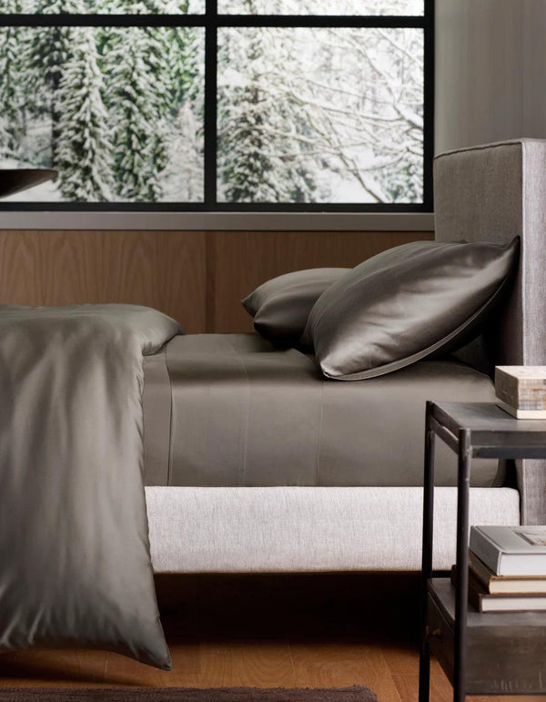 Luxurious Bamboo Sheets with matching pillows by Cozy Earth
