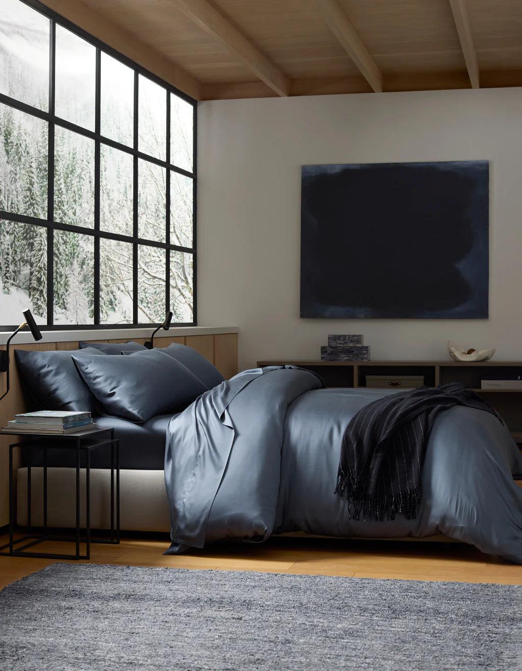Luxurious Bamboo Sheets with matching pillows by Cozy Earth