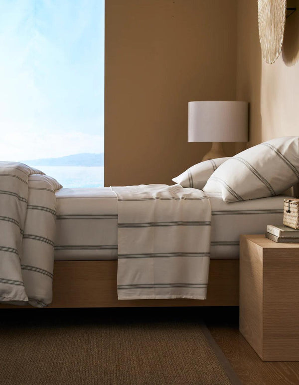 Luxurious Bamboo Sheets with matching pillows by Cozy Earth