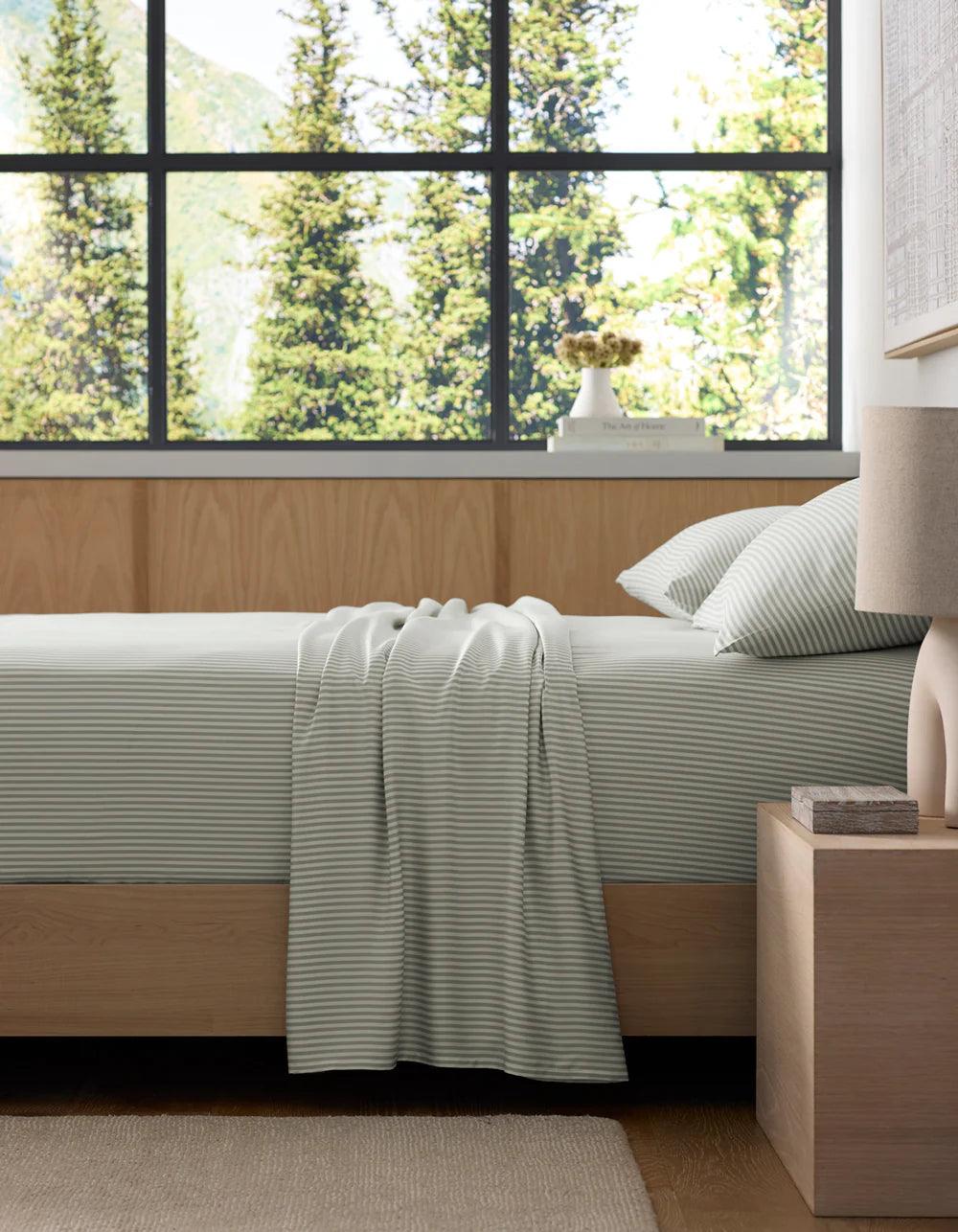 Luxurious Bamboo Sheets with matching pillows by Cozy Earth