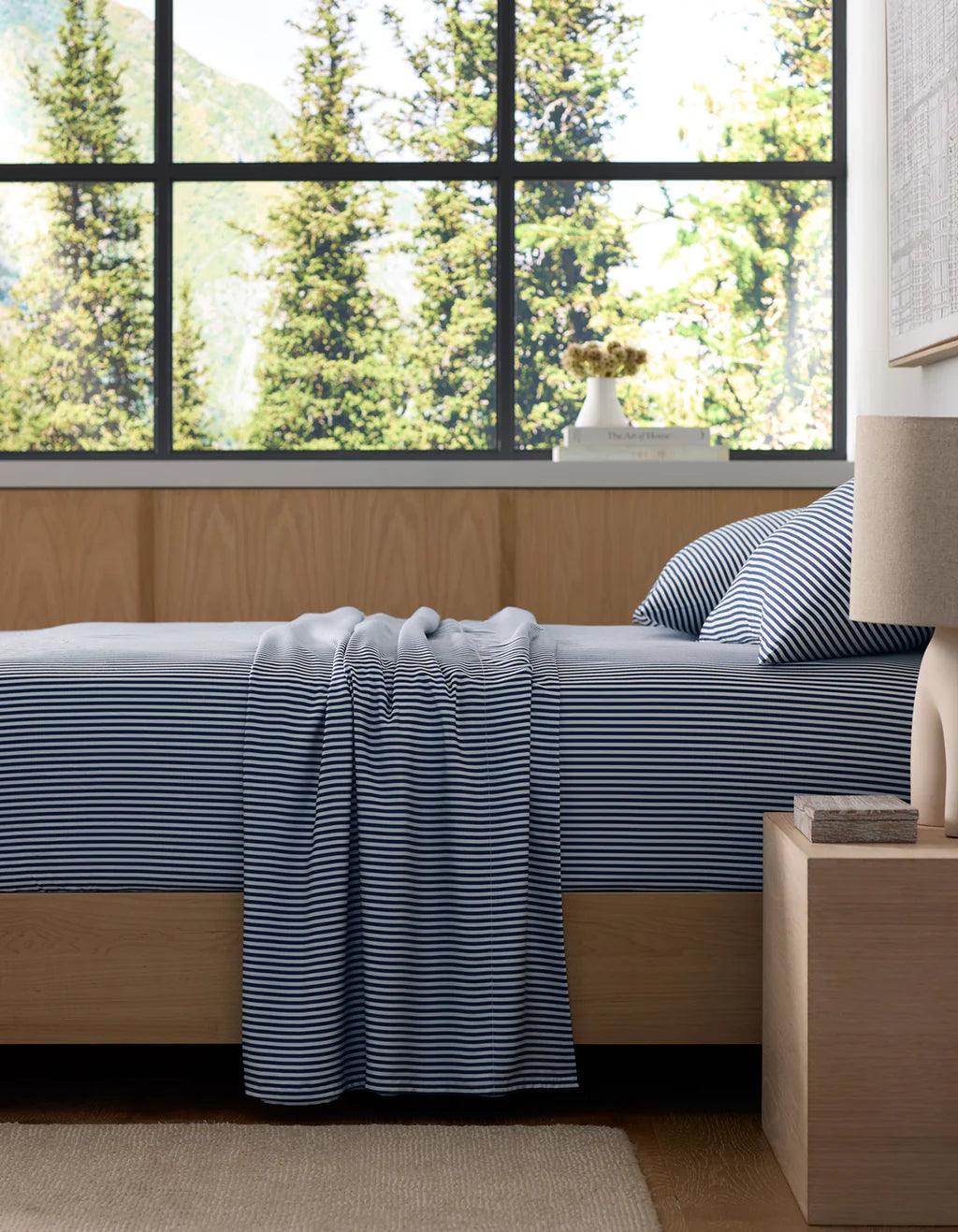 Luxurious Bamboo Sheets with matching pillows by Cozy Earth