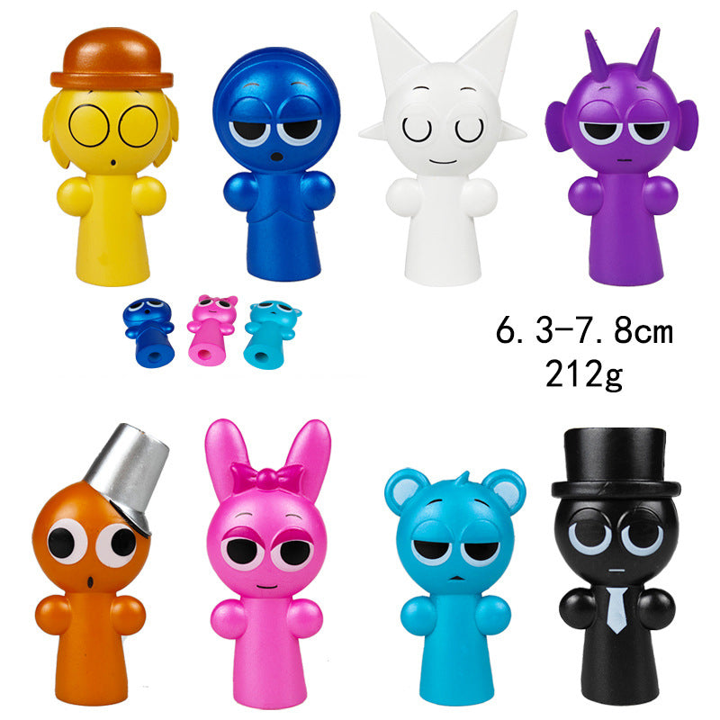 Rhythm Box Hand Office Boy Depler Simon Jevin Music Game Peripheral Model Ornament