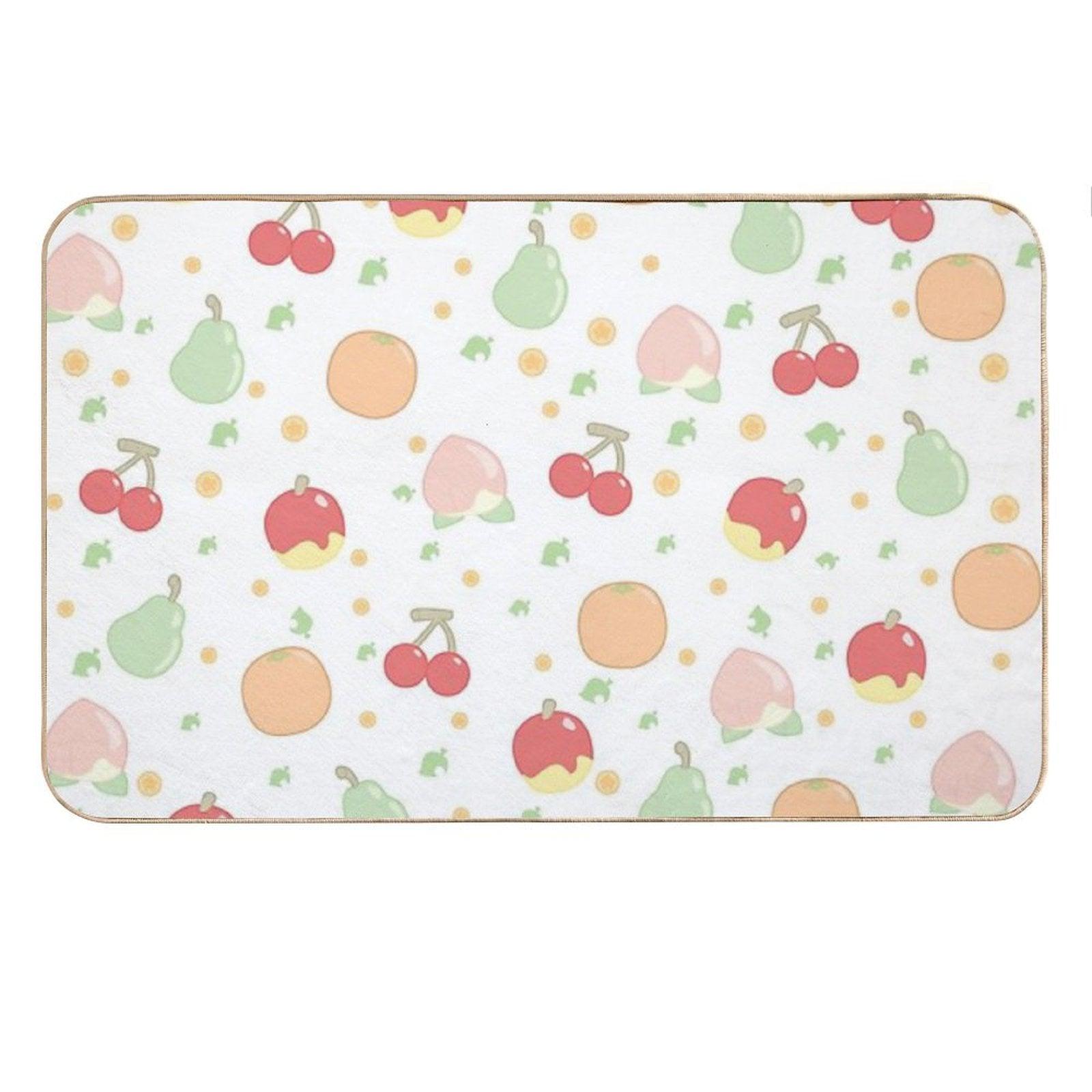 Fruit Pattern Bath Mat
